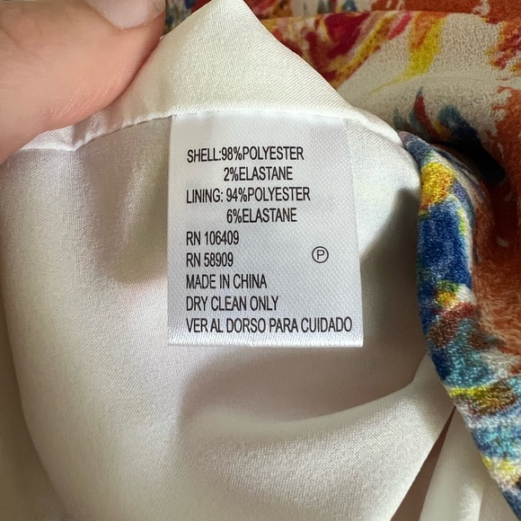 NWT ANTONIO MELANI floral dress - Picture 2 of 5